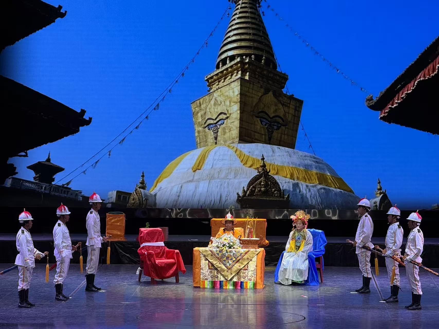 2025年8月23日开展夏河县&ldquo;我们的中国梦&mdash;&mdash;文化进万家&rdquo;戏曲进乡村惠民演出