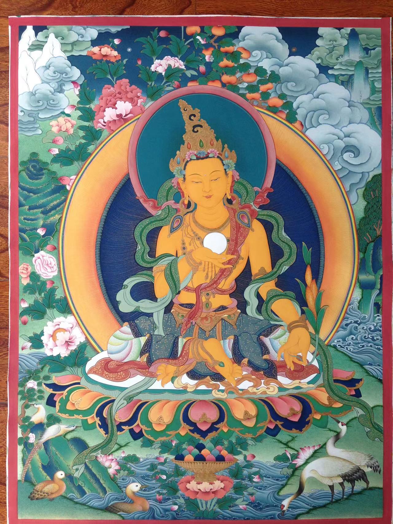 摩尼宝地藏王唐卡