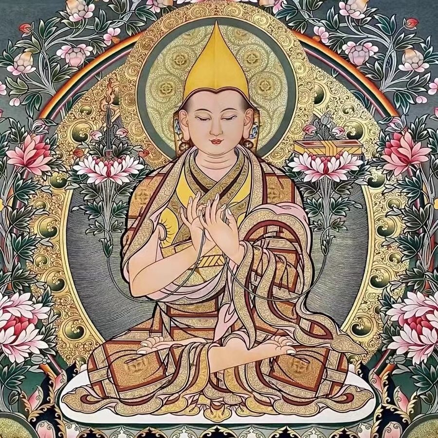 摩尼宝宗喀巴唐卡