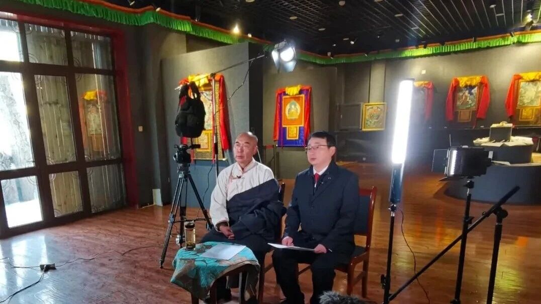 夏河县国家级非遗传承人记录片《藏族唐卡-甘南藏族唐卡》（交巴加布）